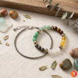 Wonder-Women Combo: Pyrite Anklet with Dhan Yog / Money Magnet Bracelet
