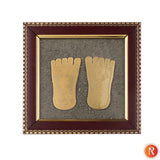 Maa Lakshmi Charan Paduka on Pyrite Frame Religious Bazar