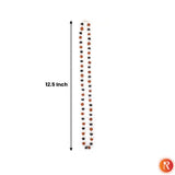 Divine Synergy Rudraksha & Karungali Protection Mala with Silver Capping